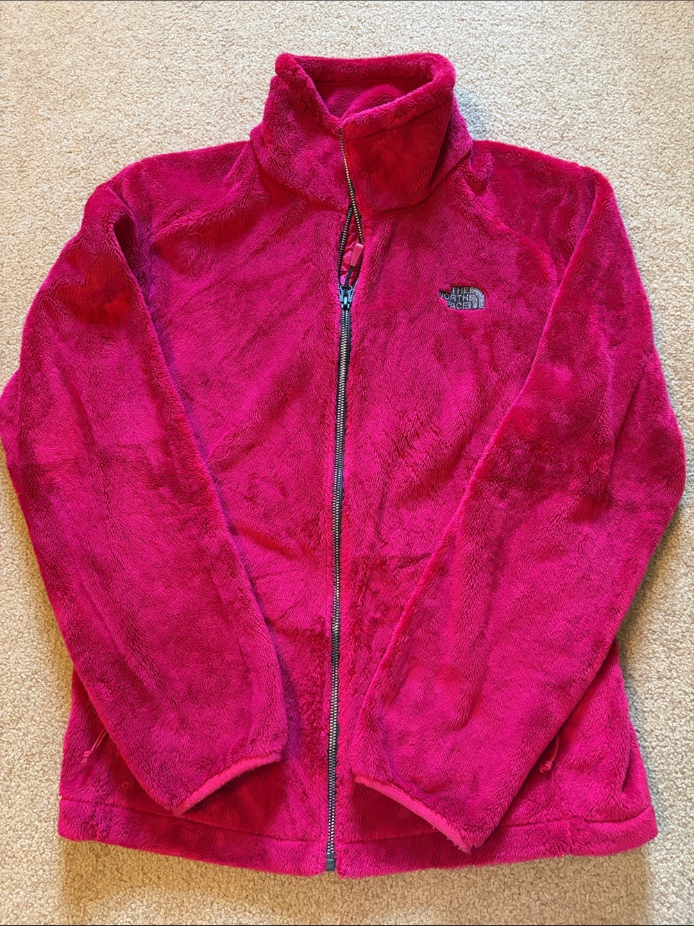 The North Face Women's Osito Fleece Jacket in Raspberry Pink